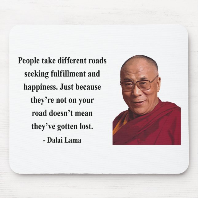 Dalai Lama citationstecken 1b Musmatta (Framsidan)