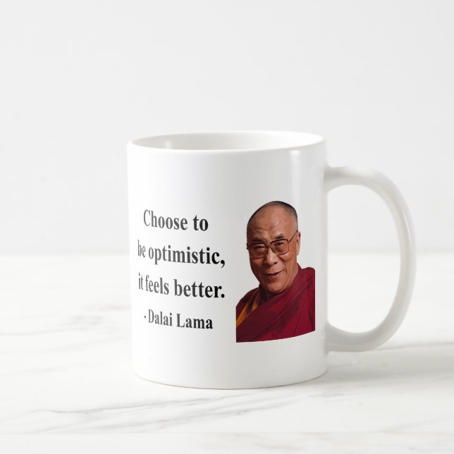 Dalai Lama citationstecken 4b Kaffemugg (Höger)