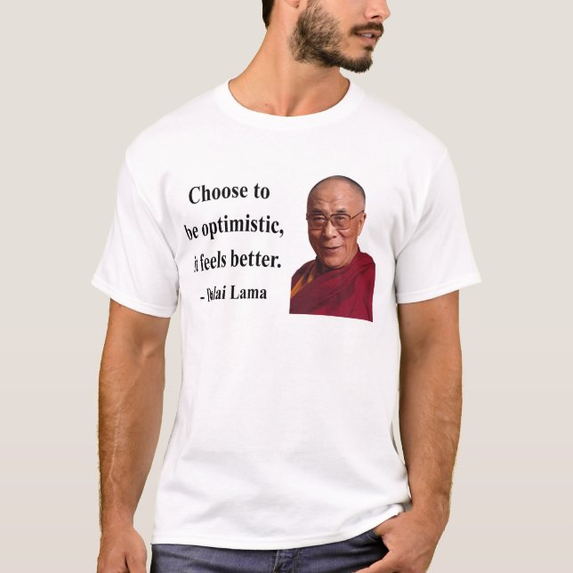 Dalai Lama citationstecken 4b Tee Shirt (Framsida)