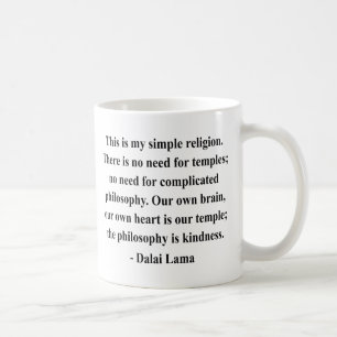 Dalai Lama citationstecken 6a Kaffemugg
