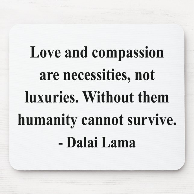 Dalai Lama citationstecken 8a Musmatta (Framsidan)