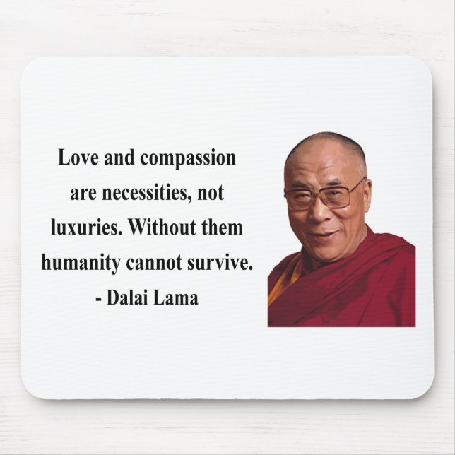 Dalai Lama citationstecken 8b Musmatta (Framsidan)