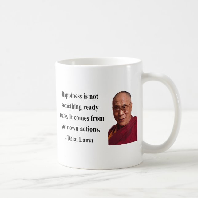 Dalai Lama citationstecken 9b Kaffemugg (Höger)