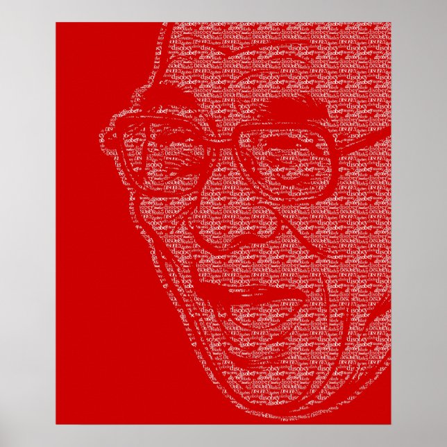 Dalai Lama Disobey Smiling Poster (Framsidan)