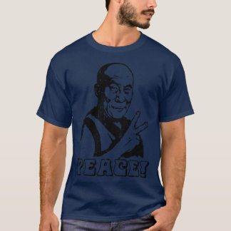 Dalai Lama fredstecken flicka T Shirt