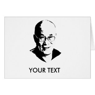 Dalai Lama Hälsningskort