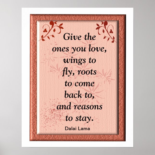 Dalai Lama Poster (Framsidan)