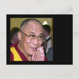 Dalai Lama Praying World Peace Vykort