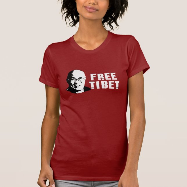 Dalai Lama T-tröja och dräkt Tee Shirt (Framsida)