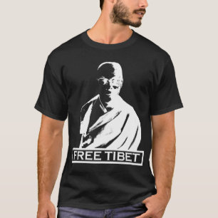 Dalai Lama vit T-shirt