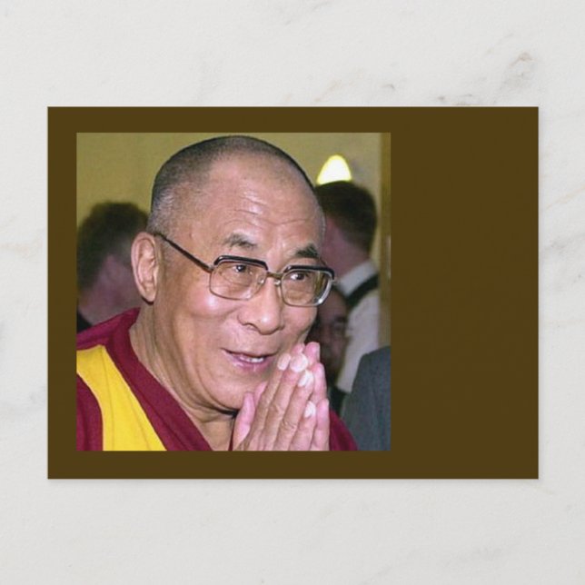 Dalai Lama Vykort (Framsida)