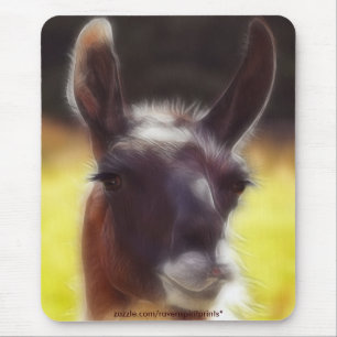 Dalai LLAMA-Roligten Animal Mousepad Musmatta