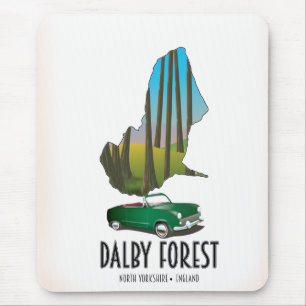 Dalby Forest North Yorkshire karta Musmatta
