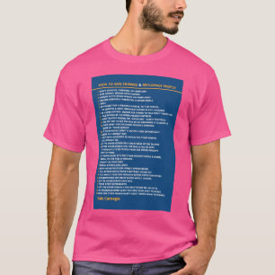 Dale Carnegie How to Win Friends and Influence Peo T Shirt