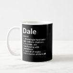 DALE Definition Personlig Namn Funny Birthday G Kaffemugg<br><div class="desc">DALE Definition Personlig Namn Funny Birthday Gift Idea</div>