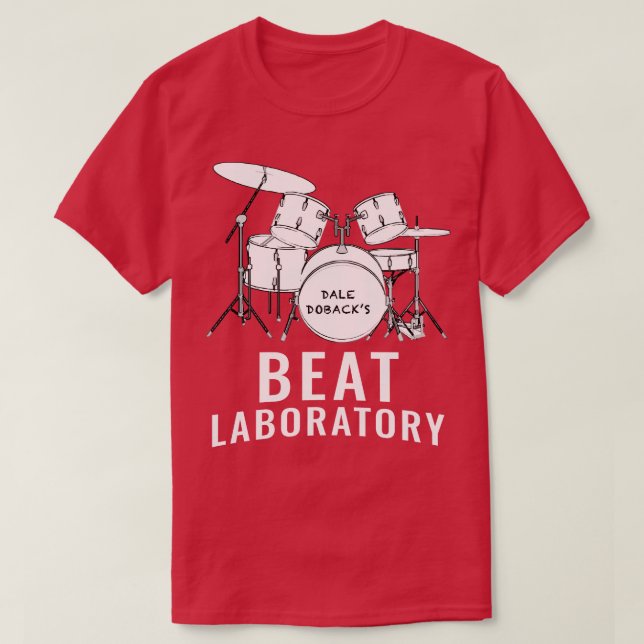 Dale Dobacks Beat Laboratory T Shirt (Design framsida)