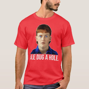 Dale Grävde en Hål Dale Kerrigan Castle Design T Shirt