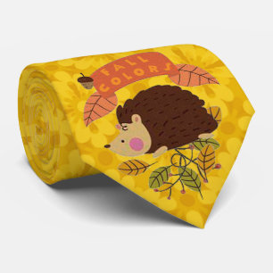 Dale Hedgehog Höst färger Fall Tie Slips