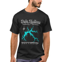 Dale Hollow Lake Kentucky Tennessee Nautilskarta
