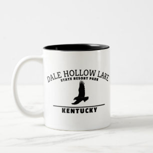 Dale Hollow Sjö State Resort Park Två-Tonad Mugg