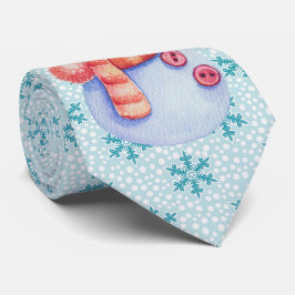 Dale jul-samlingen Snögubbe jul Slips