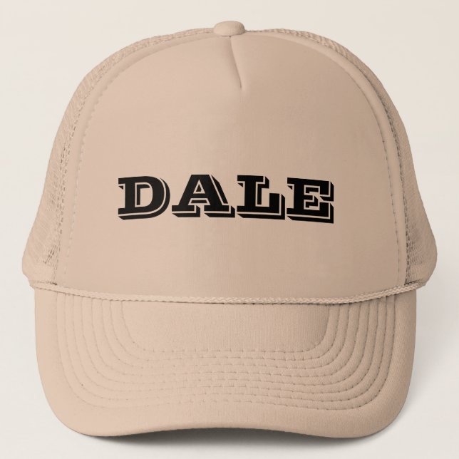 Dale på en Khaki Keps (Framsida)