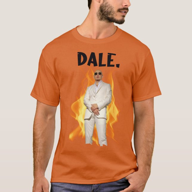 Dale pitbull-konsert t shirt (Framsida)
