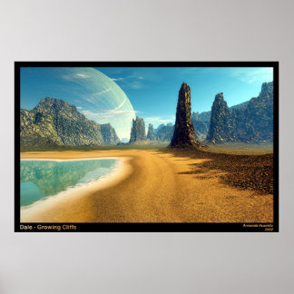 Dale - växande klipp poster