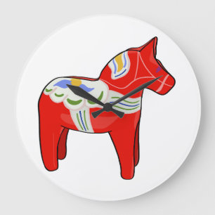 Dalecarlisk häst stor klocka