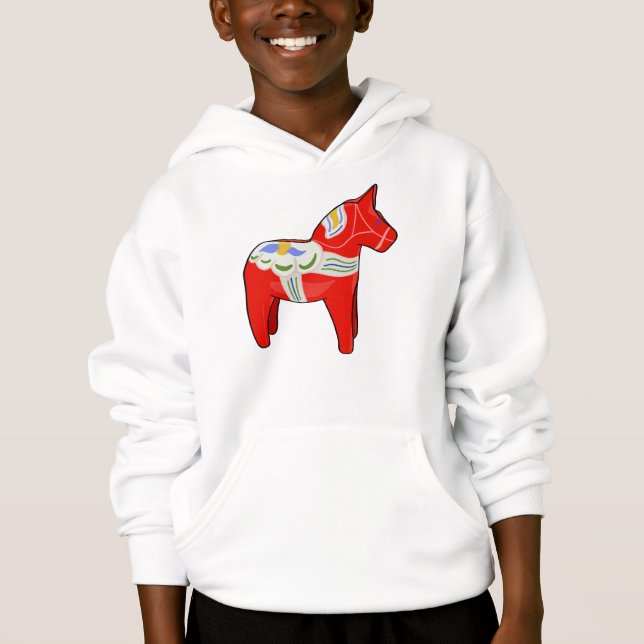 Dalecarlisk häst t shirt (Framsida)