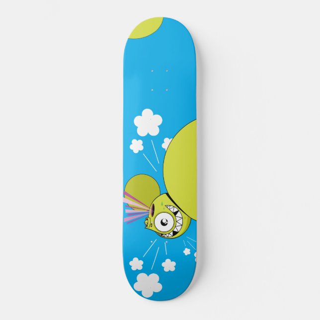 Dalek "Regnbågstankar" Skateboard Bräda 20,5 Cm (Framsida)