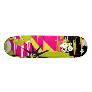 Dalek "Triptychdel 2", Old School Skateboard Bräda 21,6 Cm