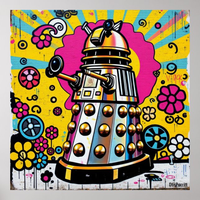 DALEKS OF LOVE-2 POSTER (Framsidan)