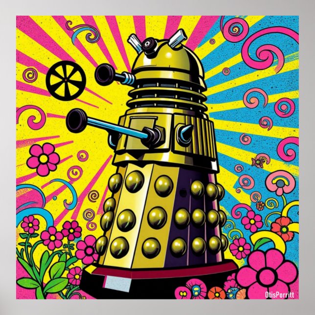 DALEKS OF LOVE-3 POSTER (Framsidan)