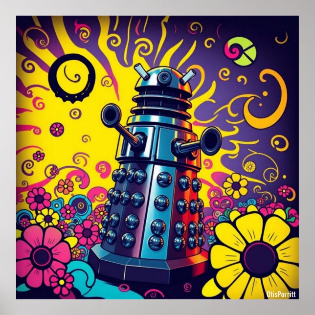 DALEKS OF LOVE-4 POSTER (Framsidan)