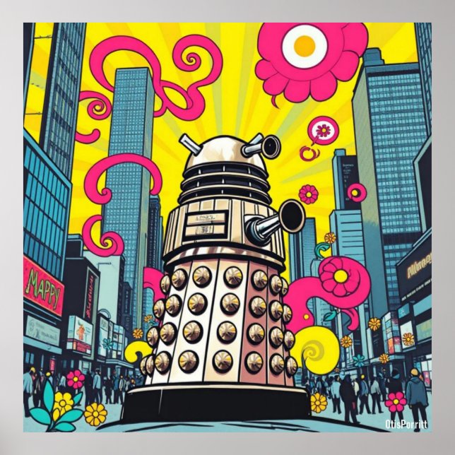 DALEKS OF LOVE-5 POSTER (Framsidan)