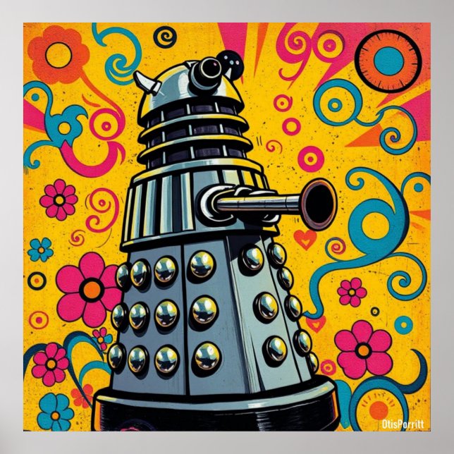 DALEKS OF LOVE-6 POSTER (Framsidan)