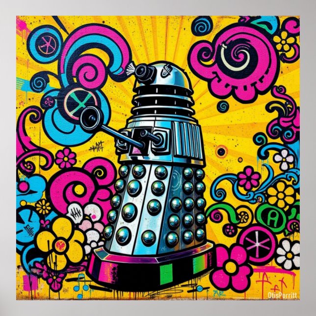 DALEKS OF LOVE POSTER (Framsidan)