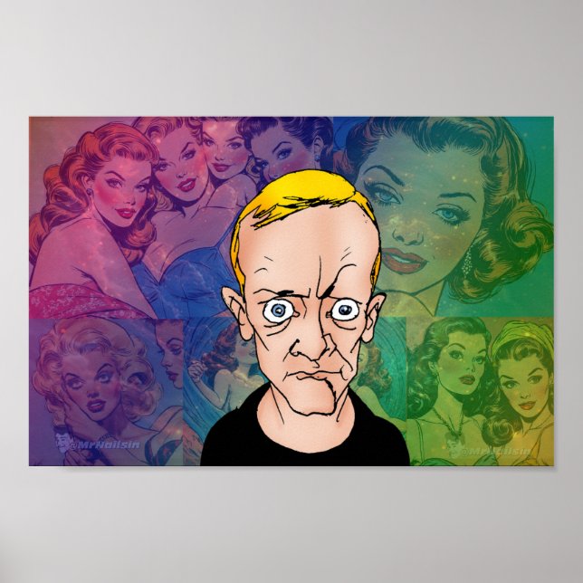 Dalen av oro poster (Framsidan)