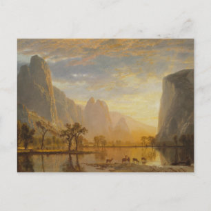 Dalen i Yosemite Vykort