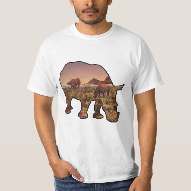 Dalen Rhinoceros, T-Shirt (Framsida)