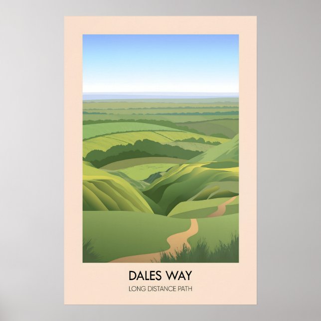 Dales Way Resemapposters Poster (Framsidan)