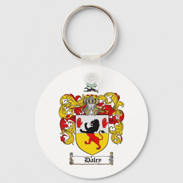 DALEY FAMILY CREST - DALEY JACKA AV ARM NYCKELRING (Framsida)