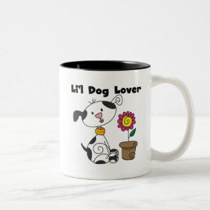 Dalformation Hund älskare Tshirts och Gifts Två-Tonad Mugg