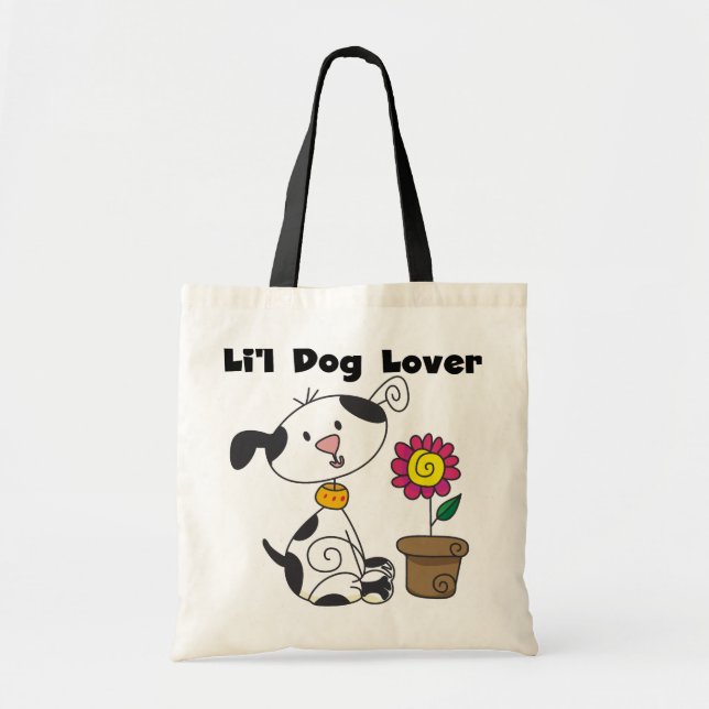 Dalformation Hund älskare Tshirts och Gifts Tygkasse (Framsidan)