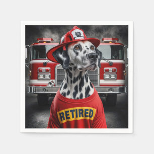Dalformation Wearing a Retrött Shirt Pappersservett