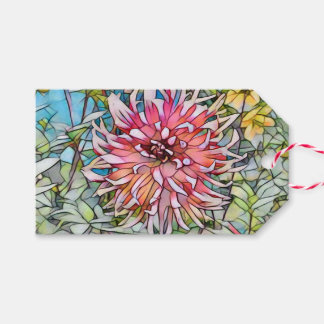 DALHIA BLOMMA PRESENTETIKETT