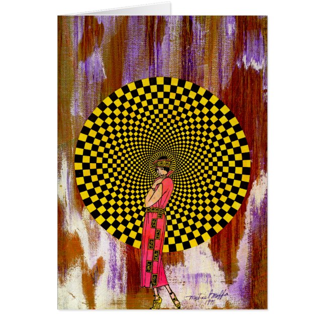 Daliance av Michael Moffa Hälsningskort (Framsidan)