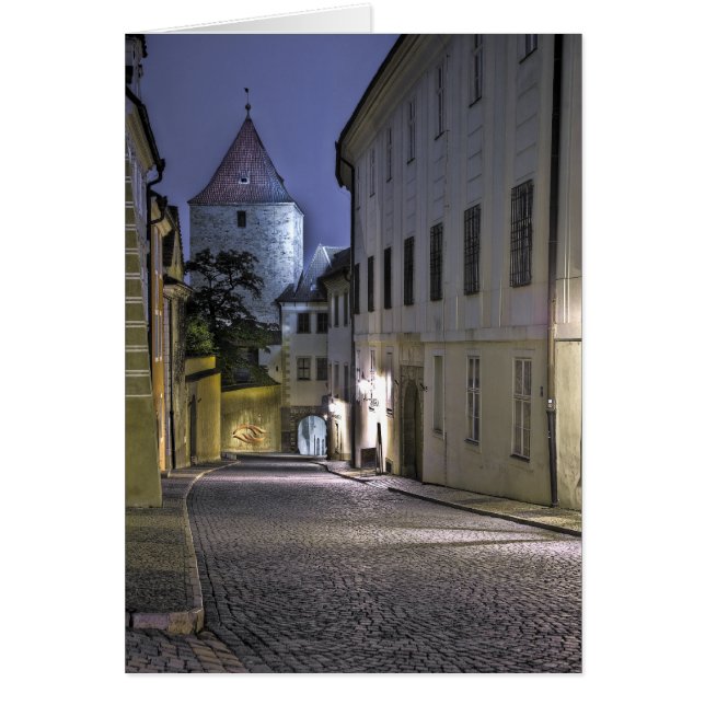Dalibor Torn Prague Castle Hälsningskort (Framsidan)