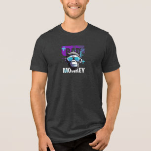 Dålig Apa T-Shirt Djärv Grafisk Streetwear T-shi